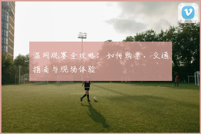 温网观赛全攻略：如何购票、交通指南与现场体验